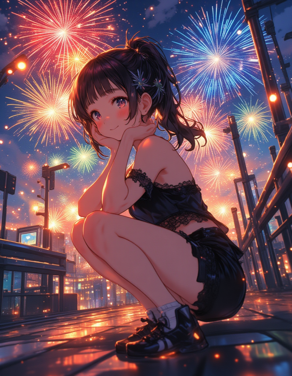 夜空に咲く、ひと夏のきらめき