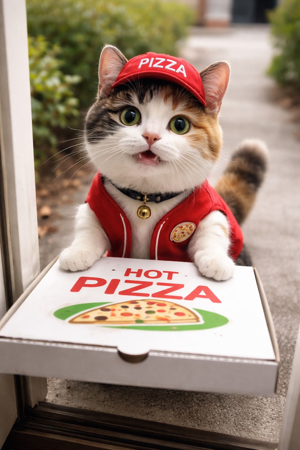 【動物】おピッツァお届けします