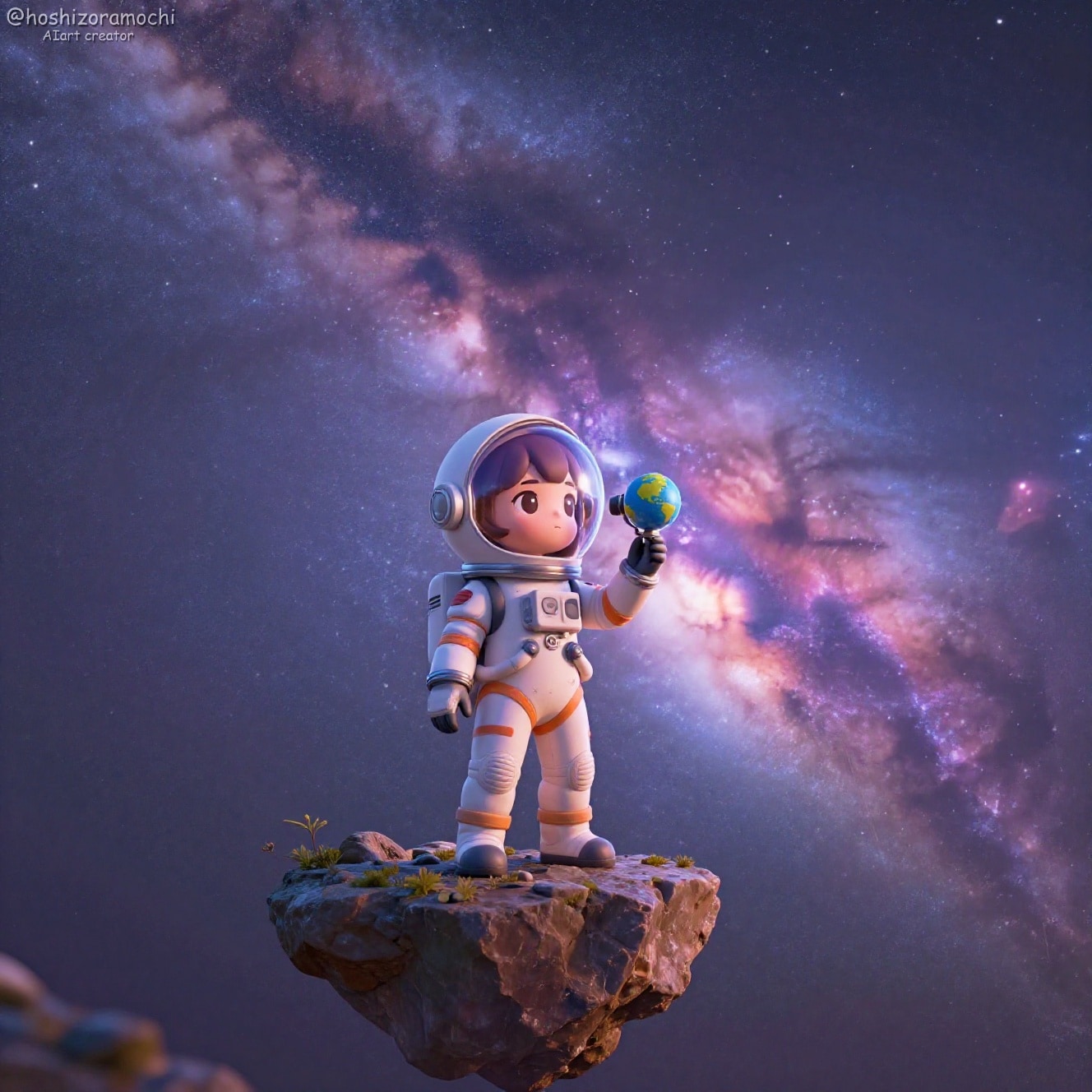 小惑星帯の宇宙飛行士 | の人気AIイラスト・グラビア