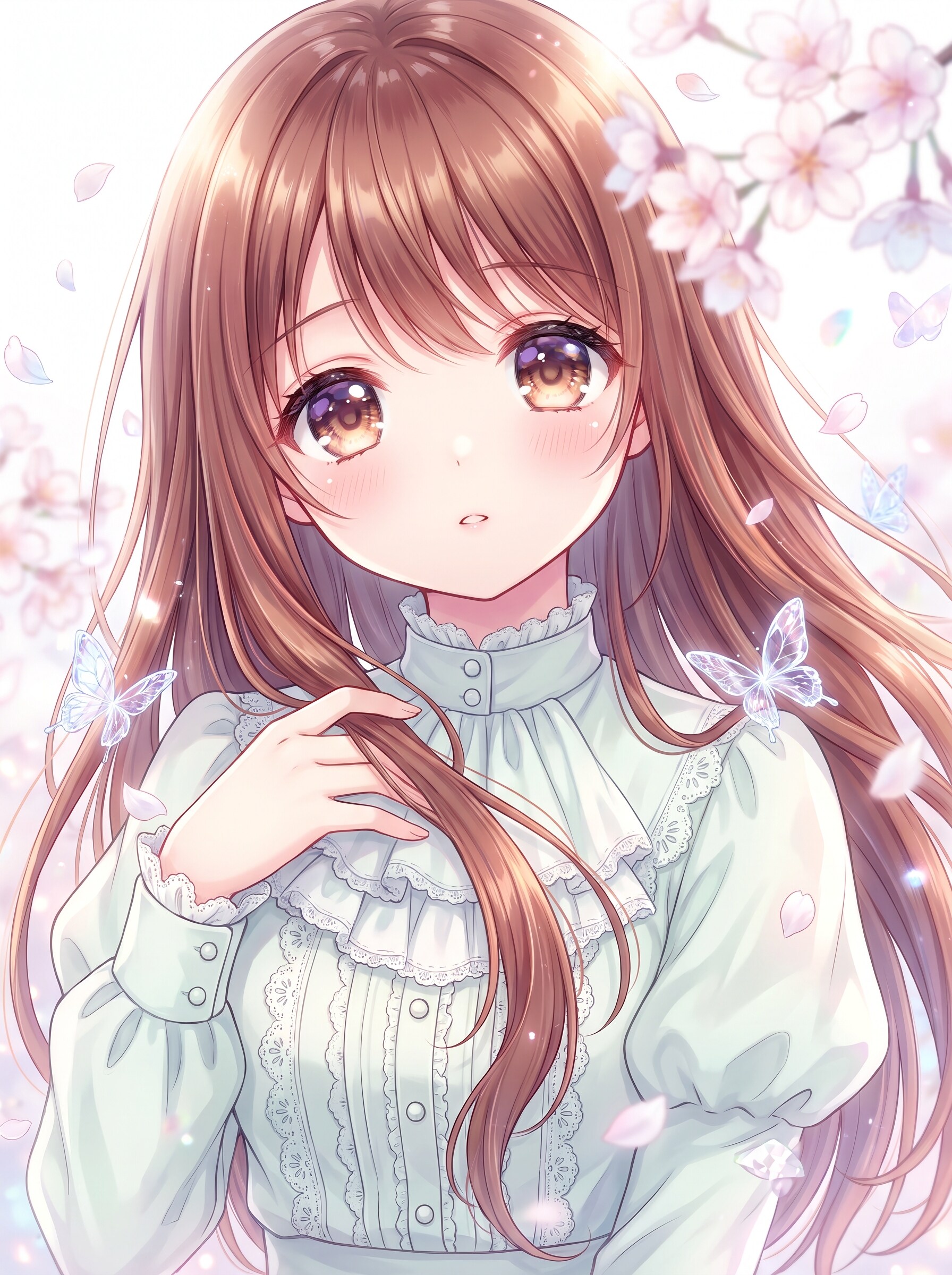 桜霞肖像