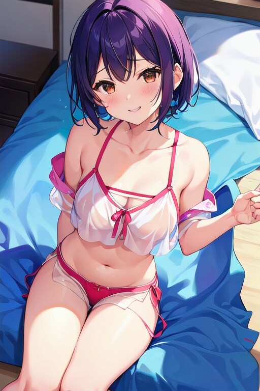 透け透けキャミ