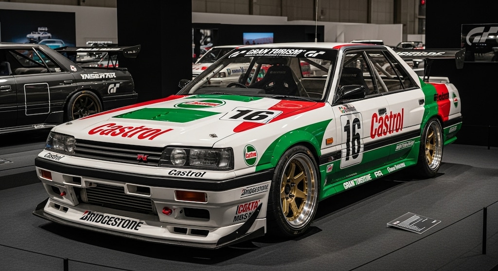 カストロールR31セダンレーシングカー