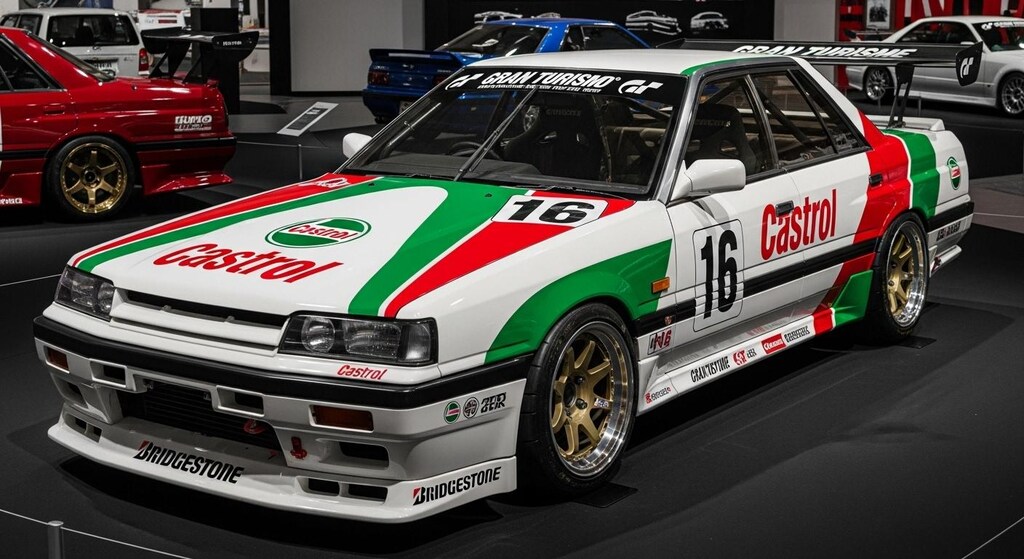 カストロールR31セダンレーシングカー