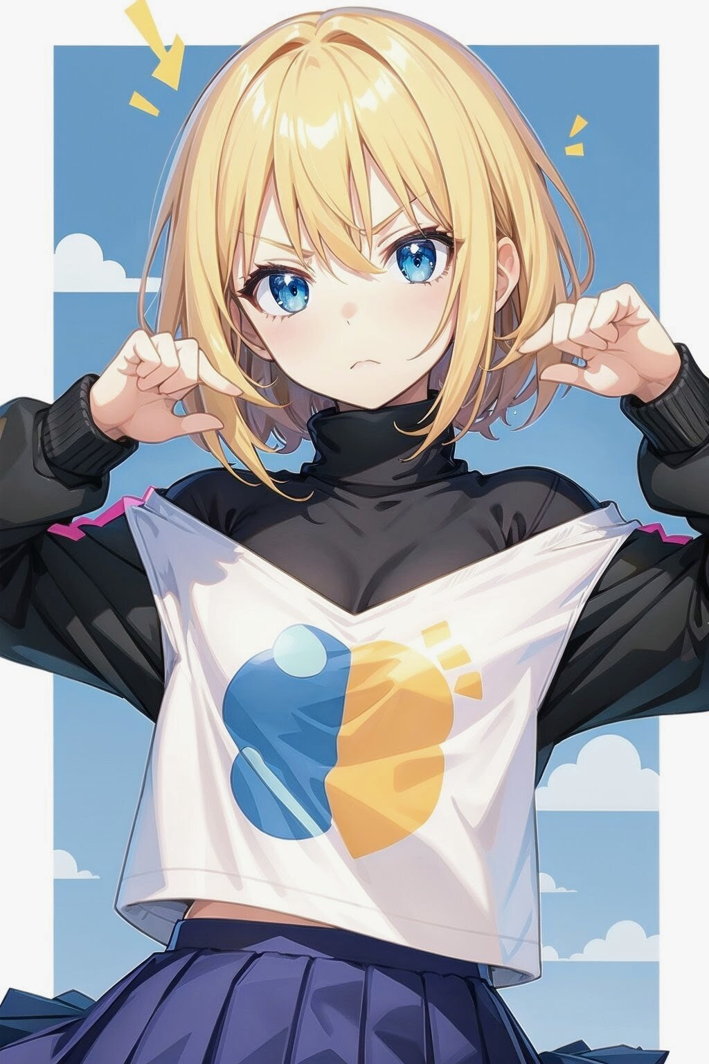 たーとるねっくニットお姉やん11 | の人気AIイラスト・グラビア