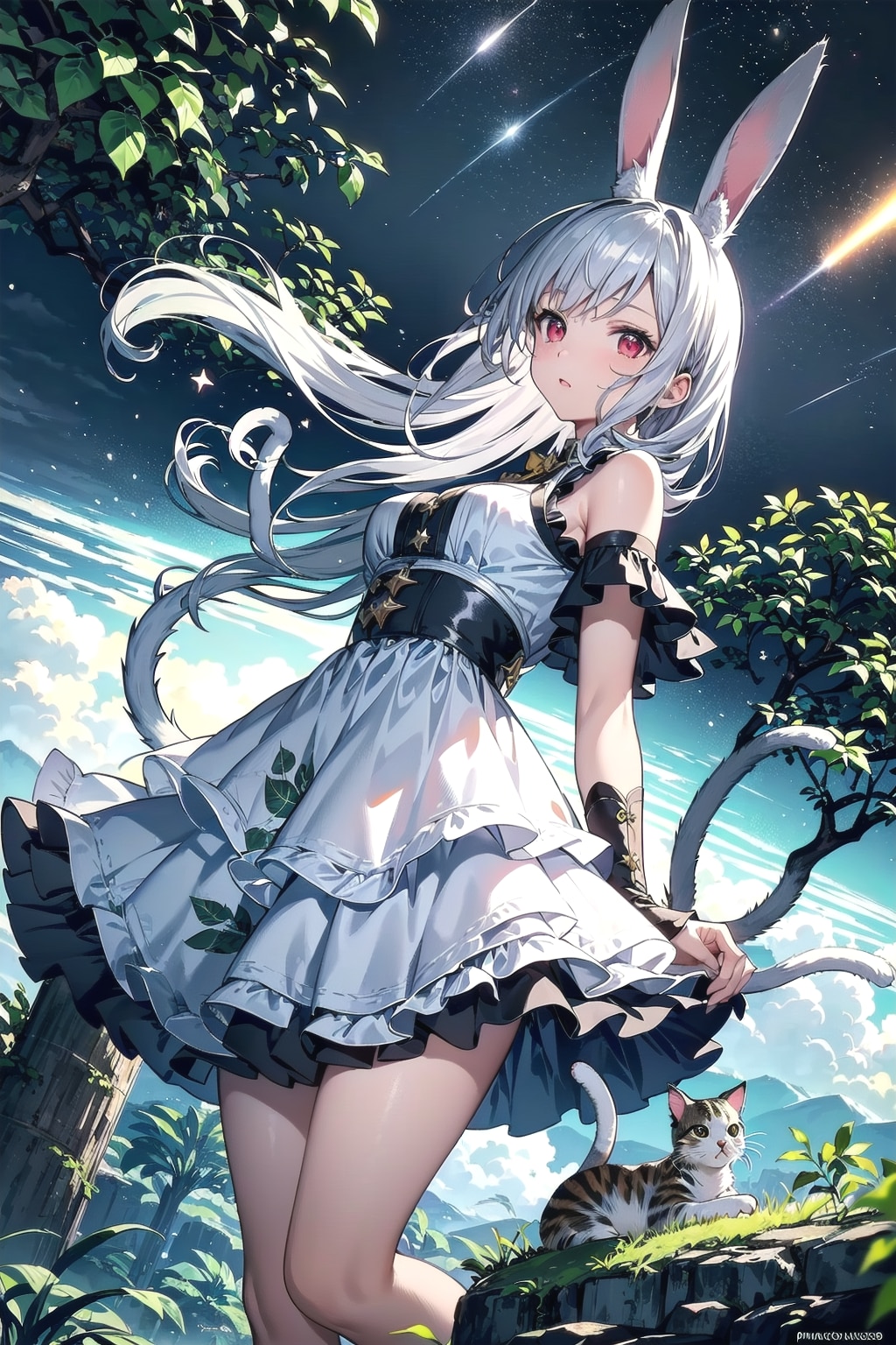 不思議な世界なのです🐰💧 | の人気AIイラスト・グラビア