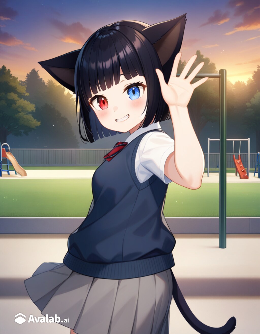 6月の通りすがりの迷子猫①