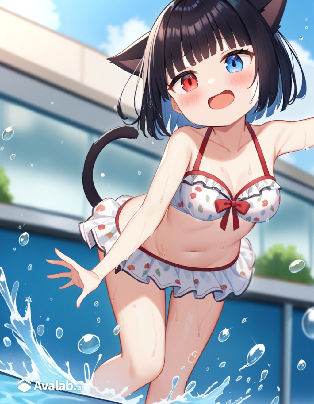 6月の通りすがりの迷子猫①