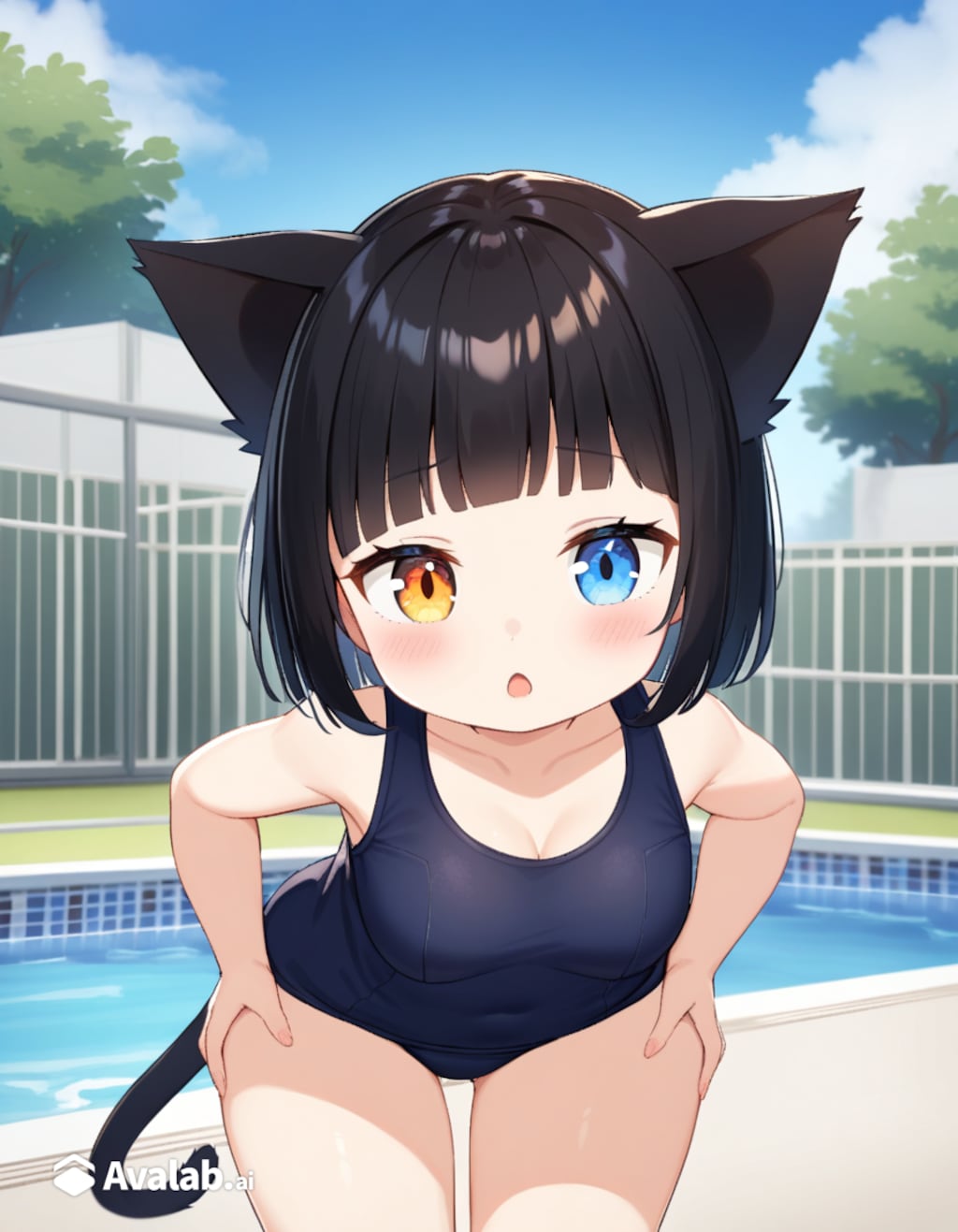 6月の通りすがりの迷子猫①