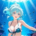 水中詰め合わせ 女の子が水に入ってると癒される編 6枚目