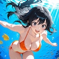 水中詰め合わせ 女の子が水に入ってると癒される編 5枚目