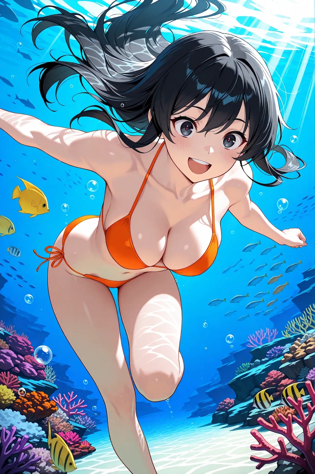 水中詰め合わせ 女の子が水に入ってると癒される編