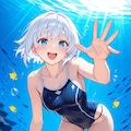 水中詰め合わせ 女の子が水に入ってると癒される編 4枚目