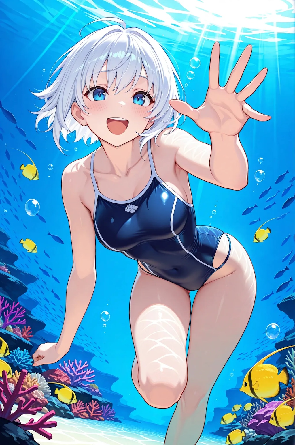 水中詰め合わせ 女の子が水に入ってると癒される編