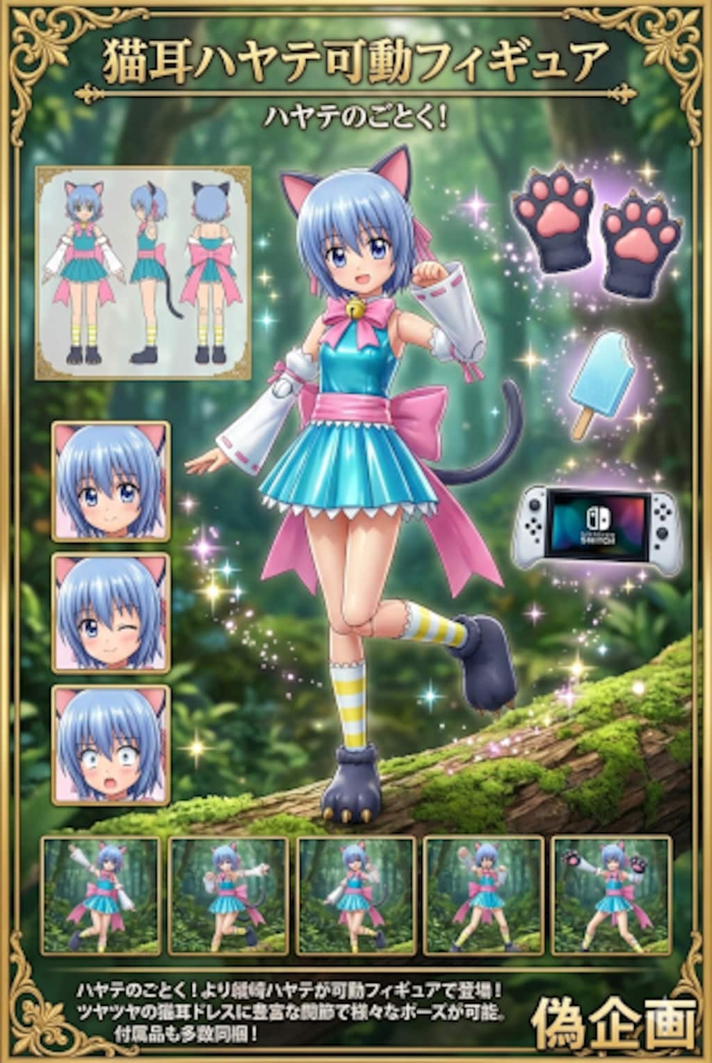 ハヤテのごとく！　猫耳ハヤテ可動フィギュア