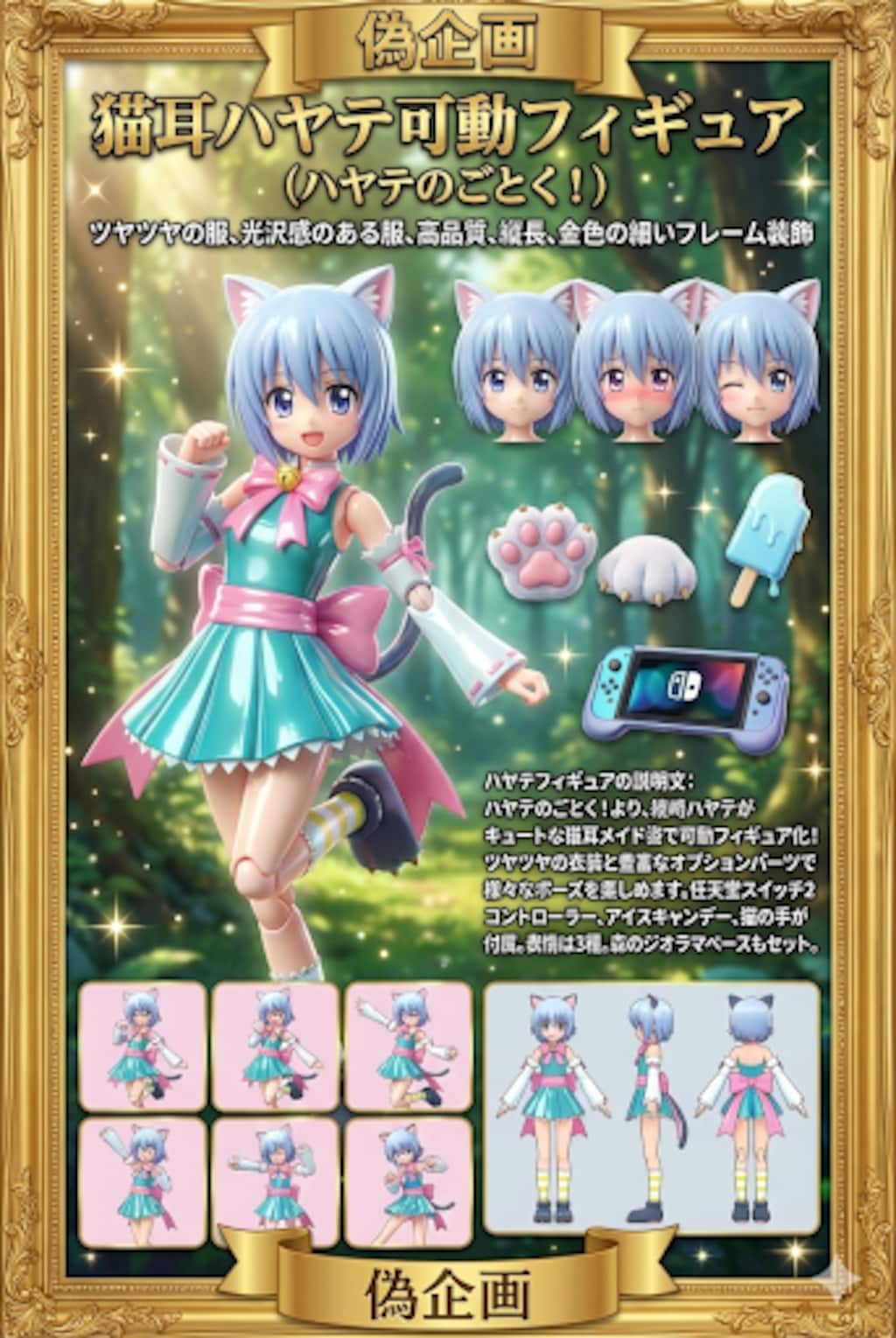 ハヤテのごとく！　猫耳ハヤテ可動フィギュア