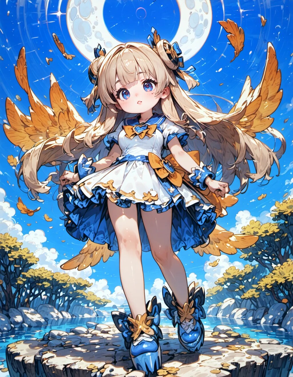 Winged Guardian of the Shore