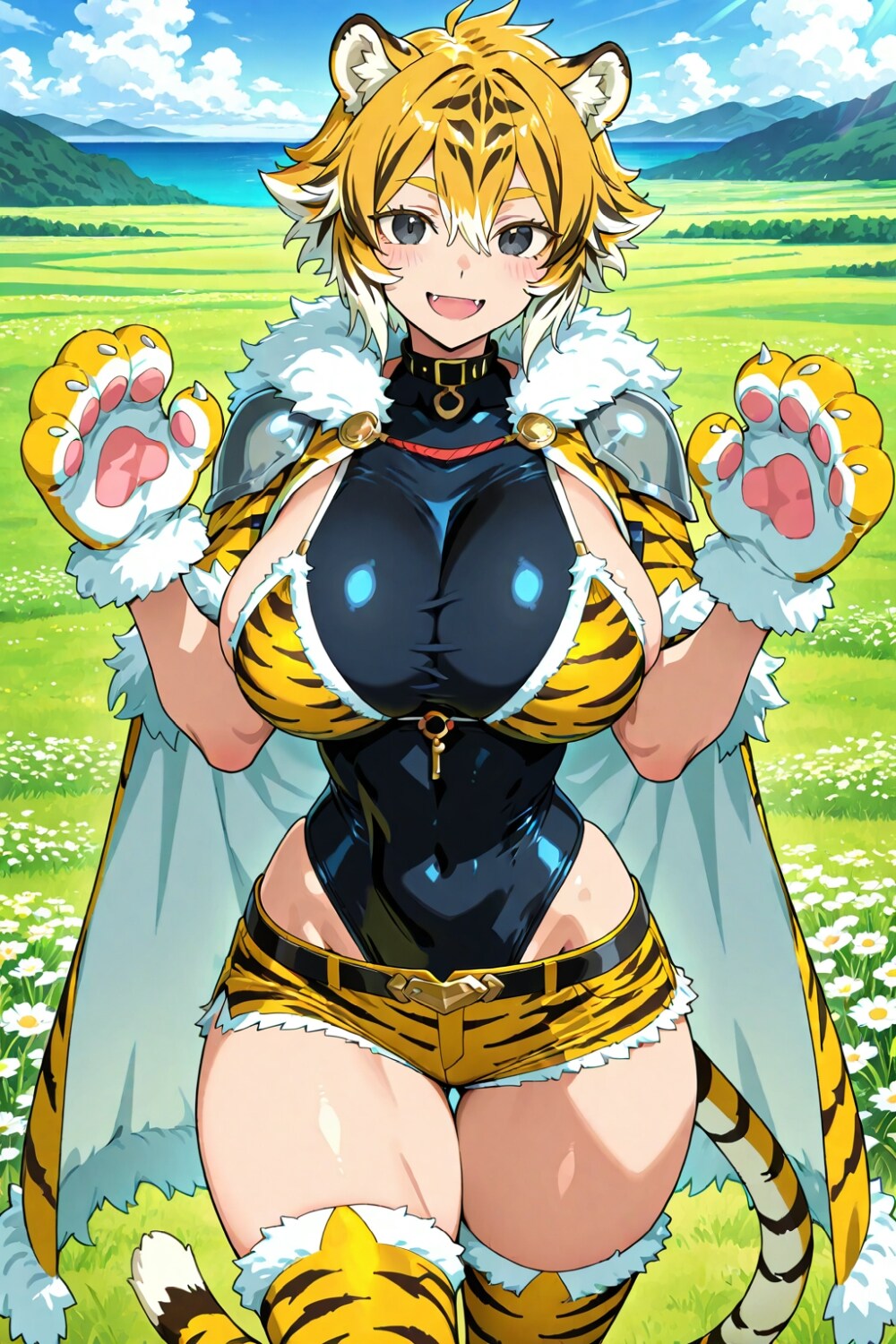 獣耳エルフ耳メカ耳ビキニアーマーコスプレ耳人妻達