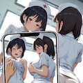 立ち話のナース、動画で揉みましょう 3枚目