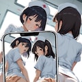 立ち話のナース、動画で揉みましょう 2枚目