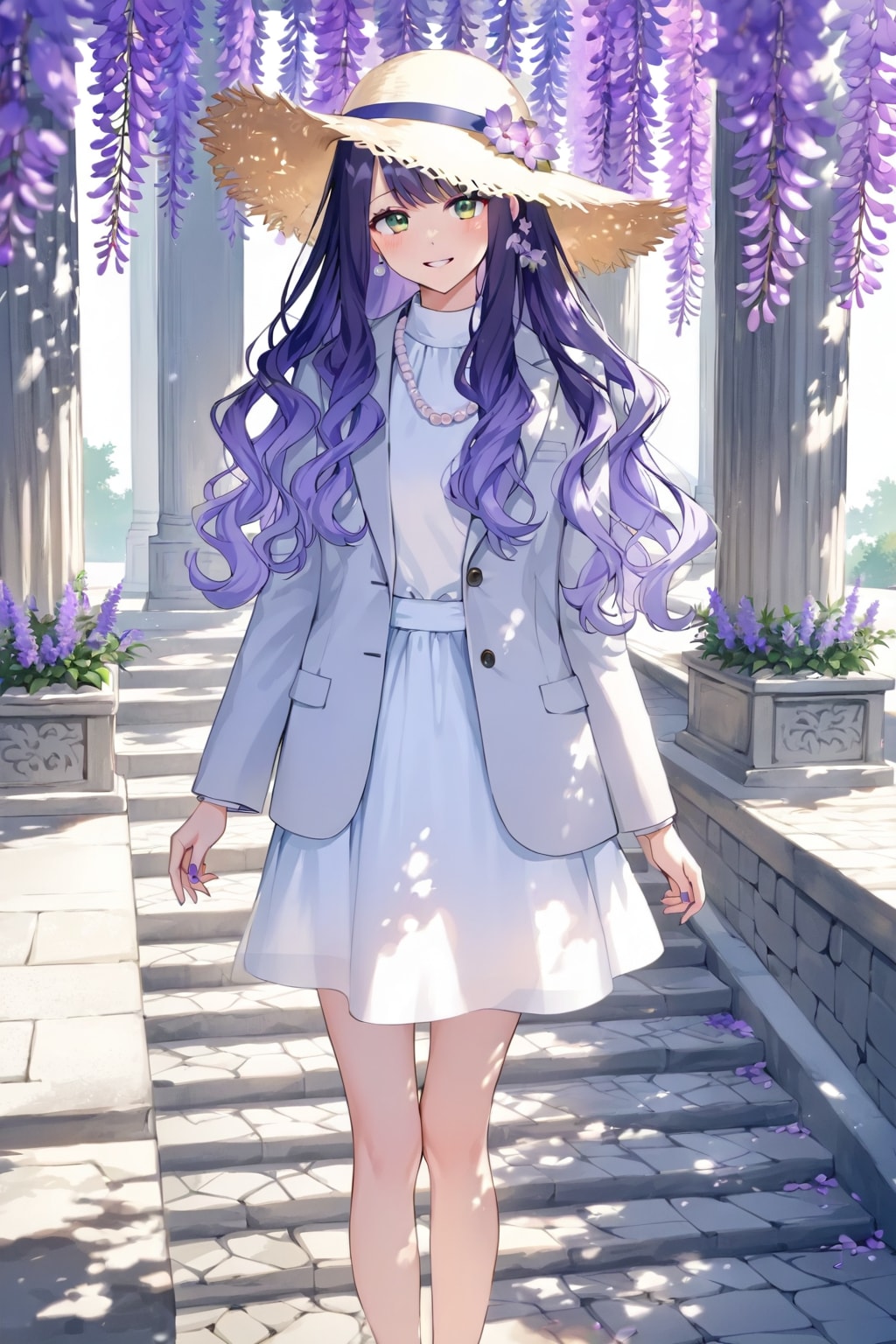 LILACちゃんに大人ぽい夏服着せてみた