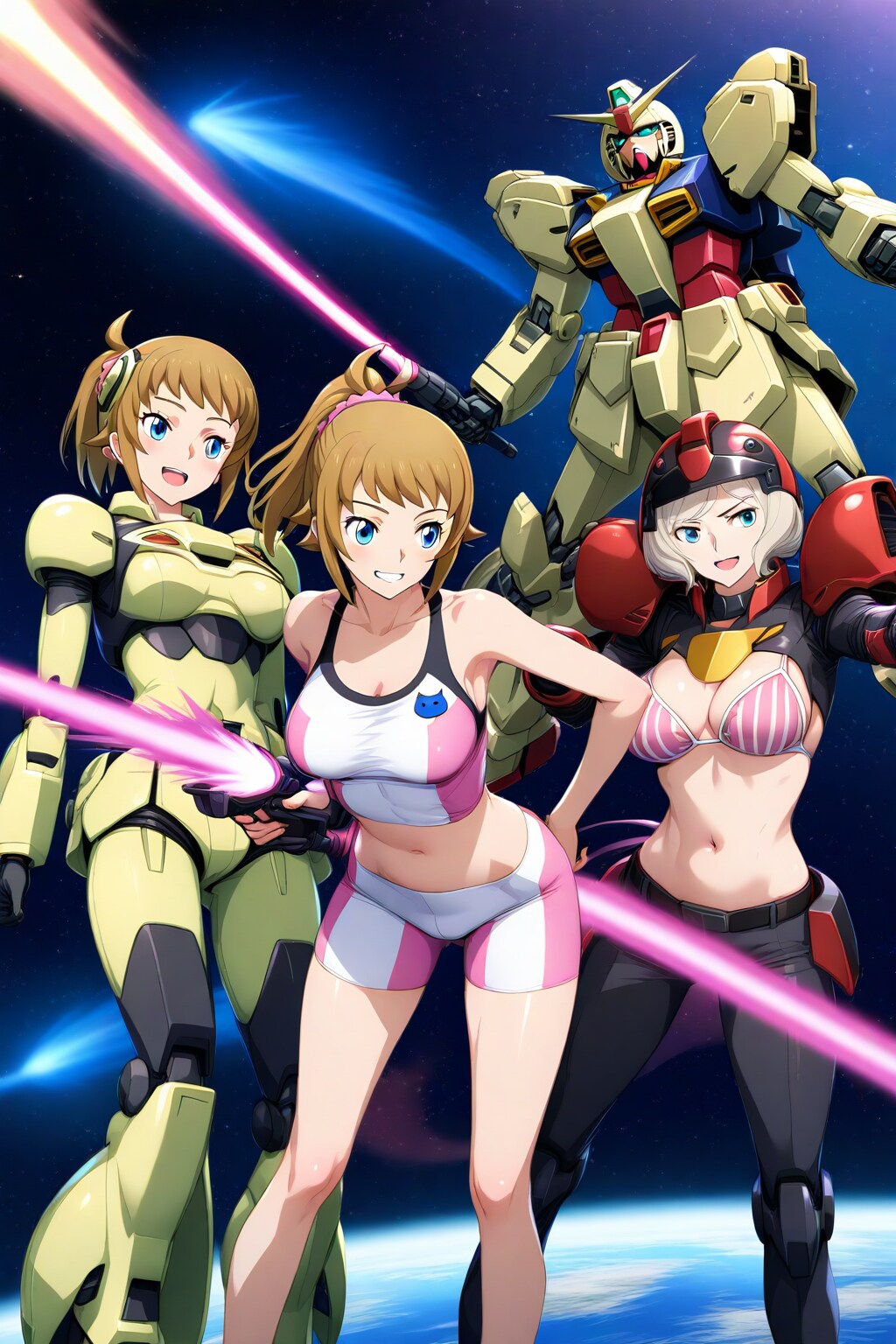 フミナ＆ガンプラ💦