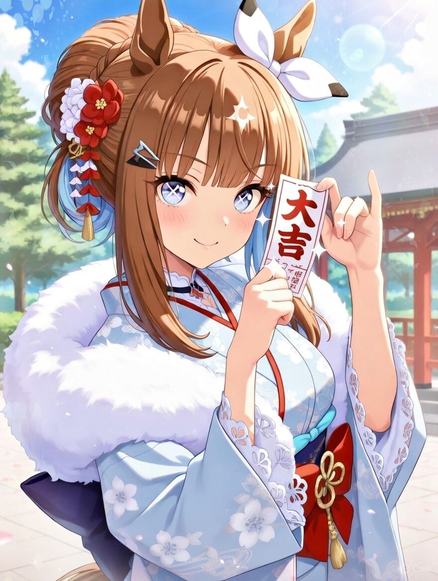 2026新年大吉ドヤ顔アーモンドアイ