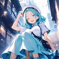 ロングスカートが似合うお姉さん 2枚目