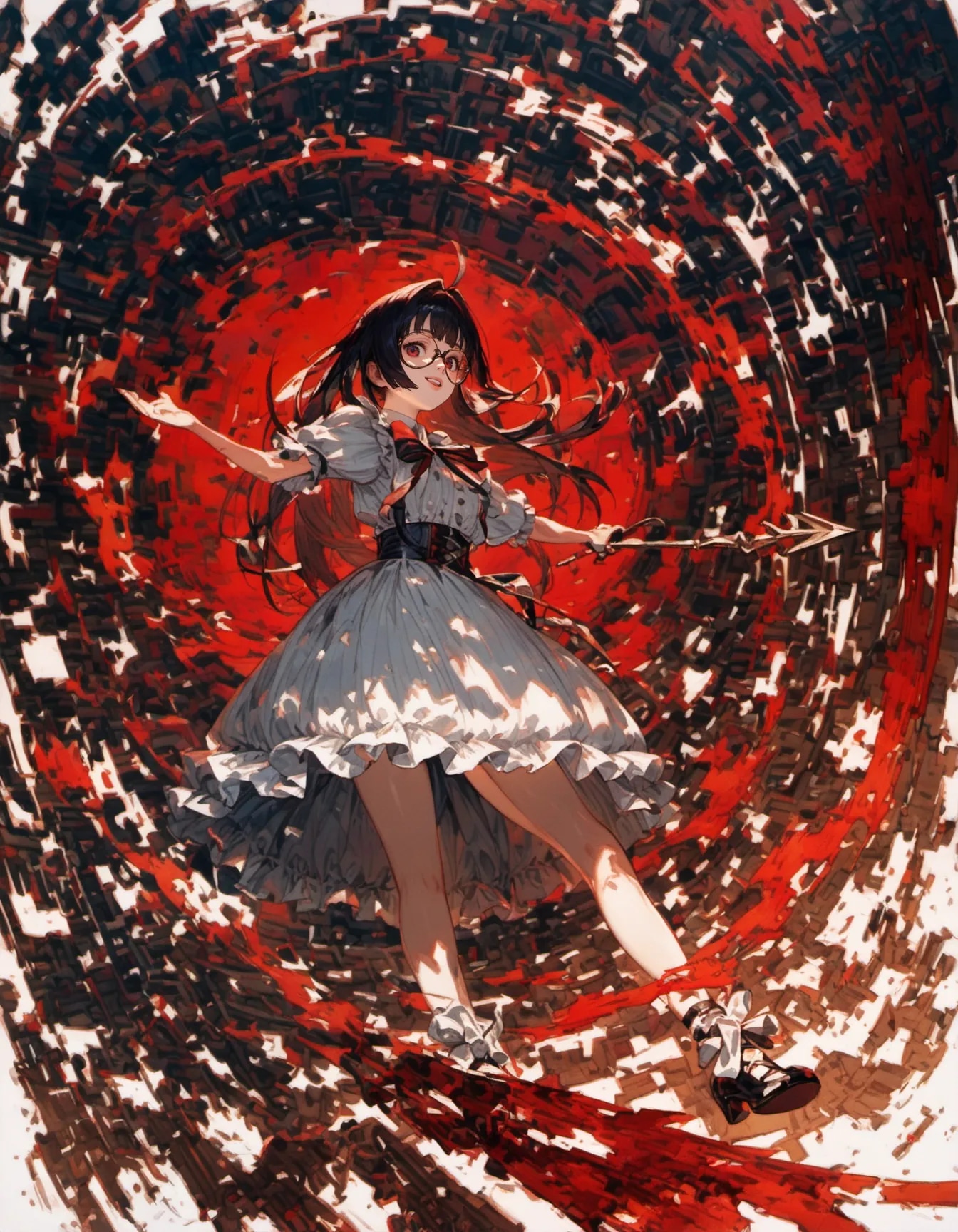 The Scholar of the Crimson Spiral | の人気AIイラスト・グラビア