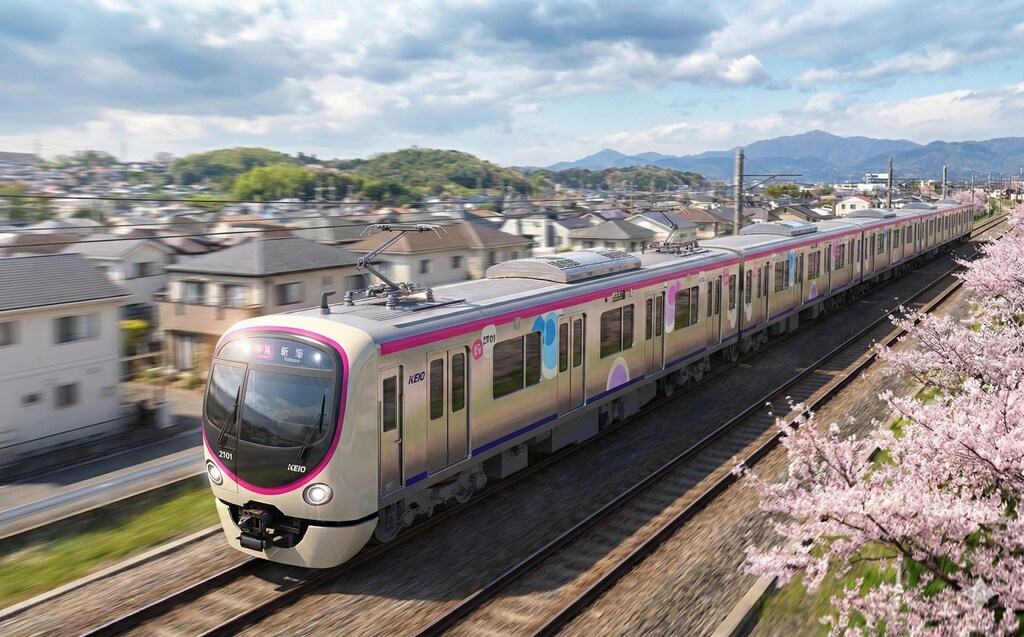 ひだまりスペースのある列車