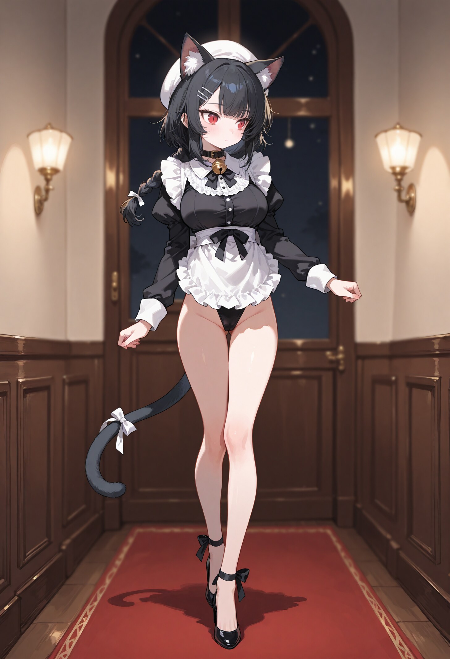 ネコ耳メイド少女