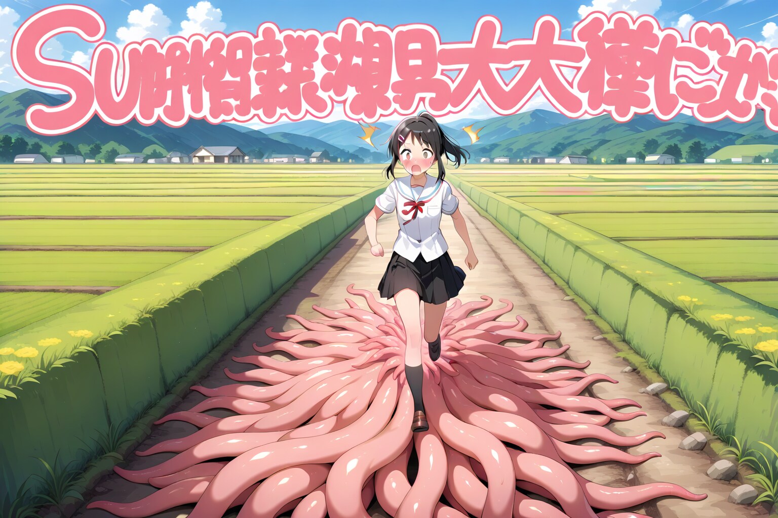 何言ってるか分かんないし何か急に現れた！≪触手が逆転生！≫