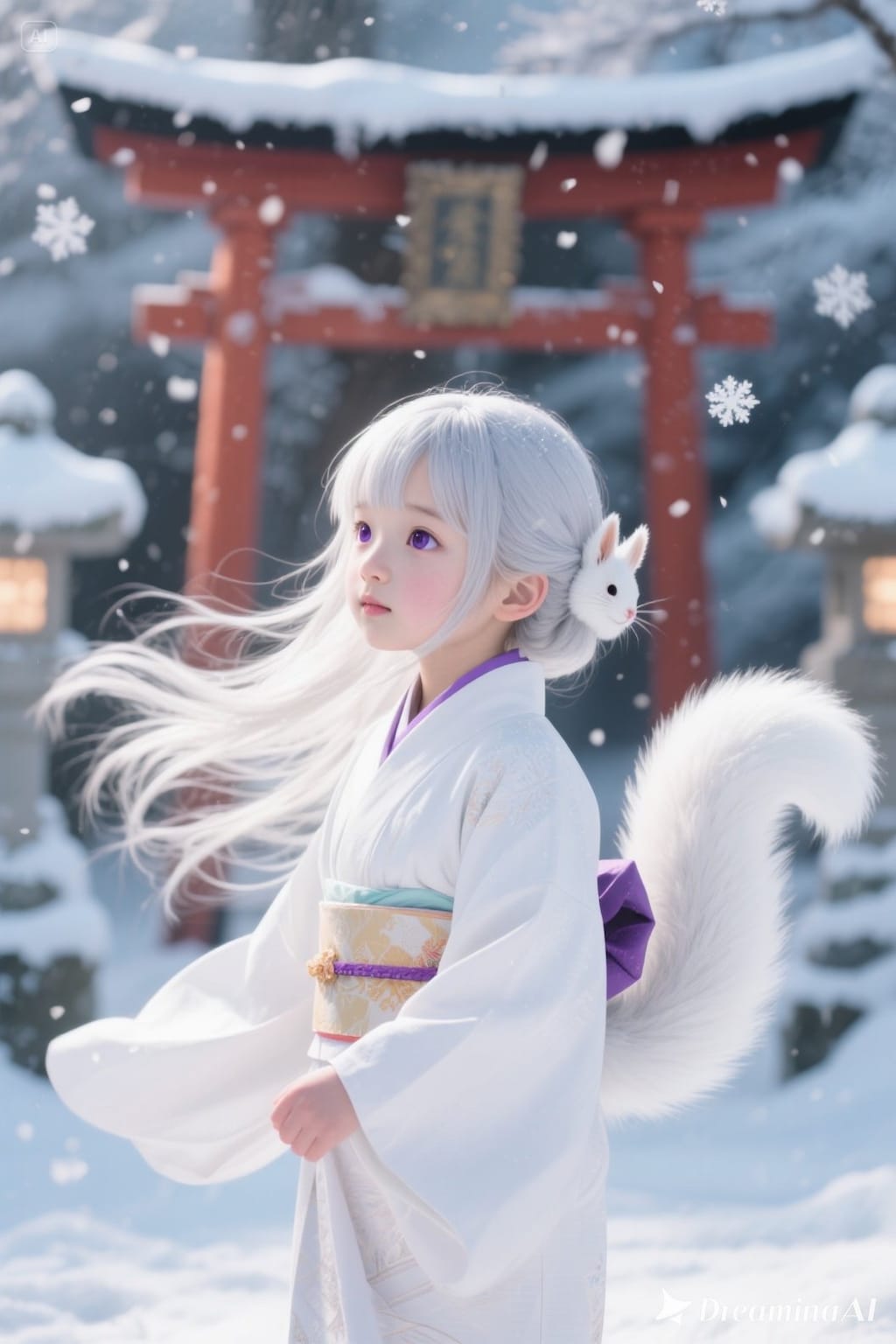 【実写風？】リスの御神体