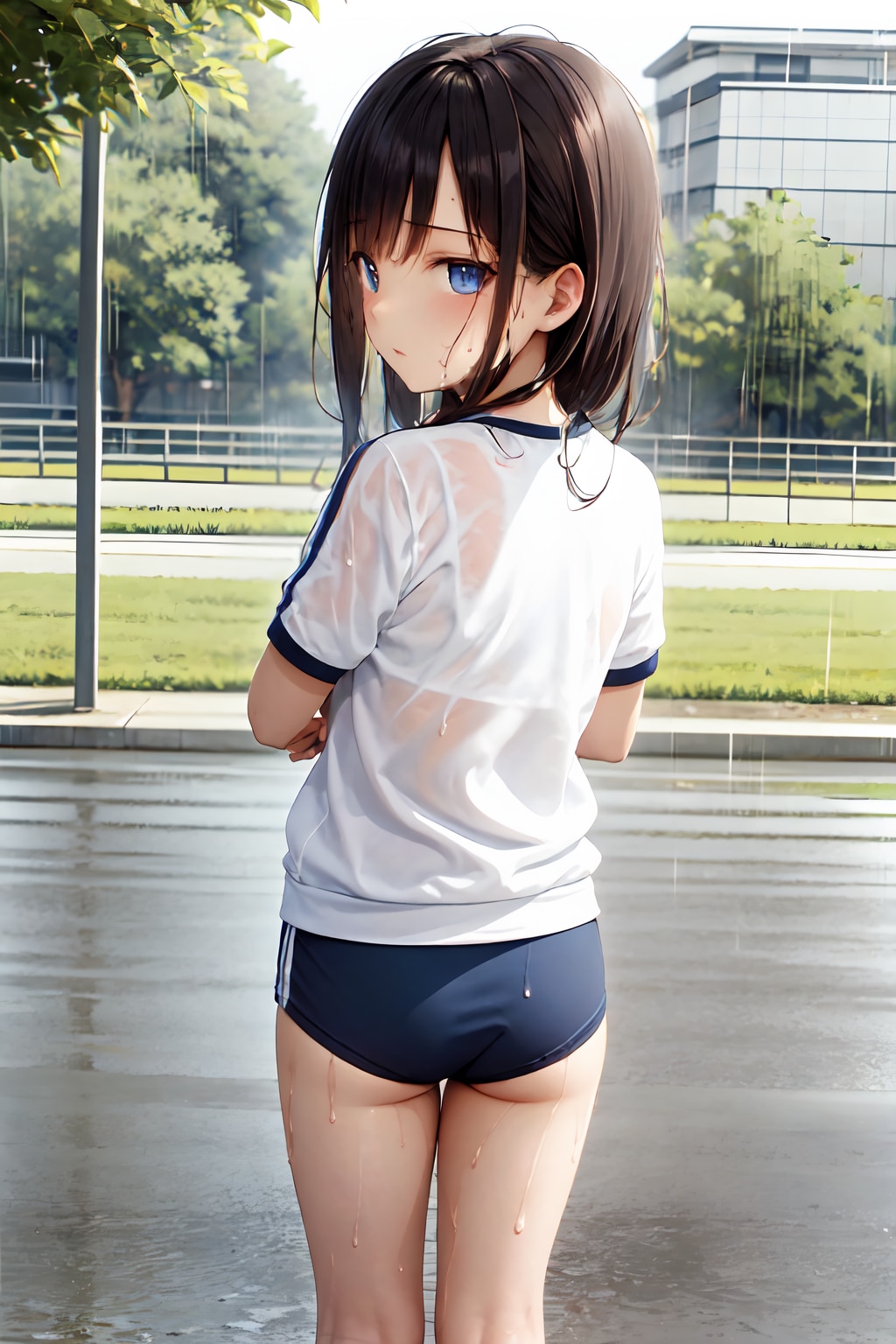 突然の雨