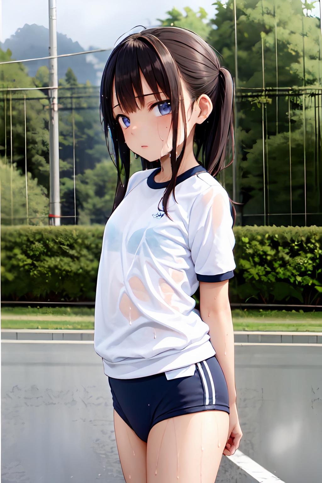 突然の雨
