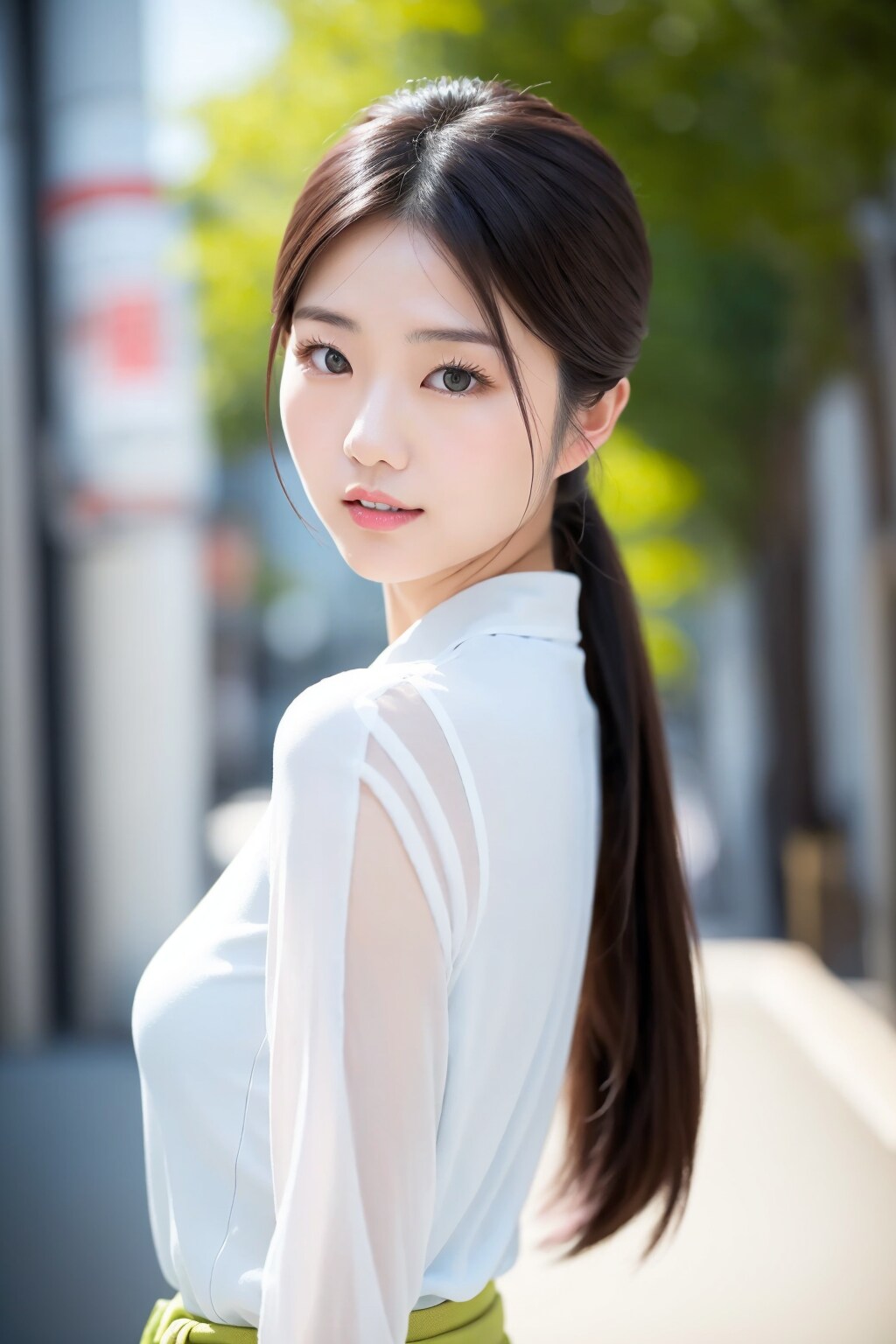 马尾美女🦄 马马虎虎🐯