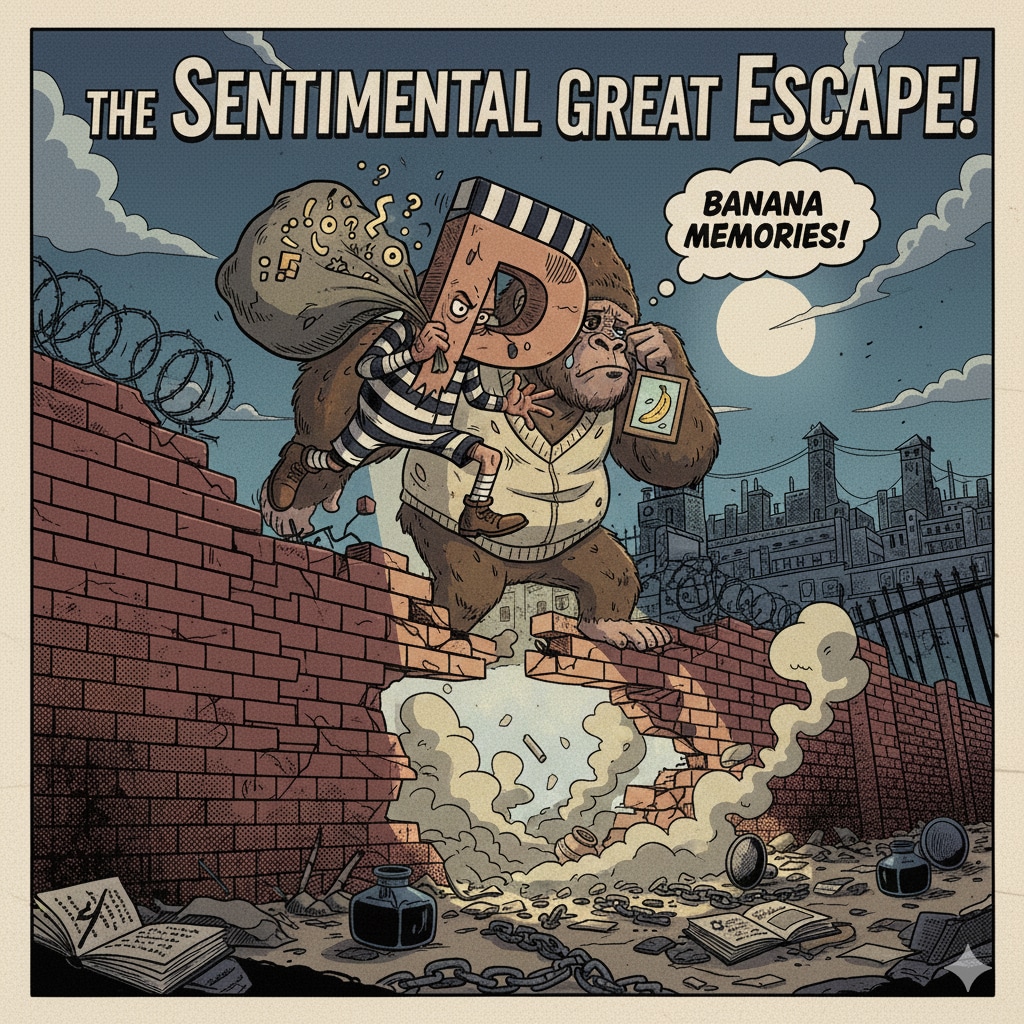 点Pとセンチメンタルゴリラ脱走 | の人気AIイラスト・グラビア