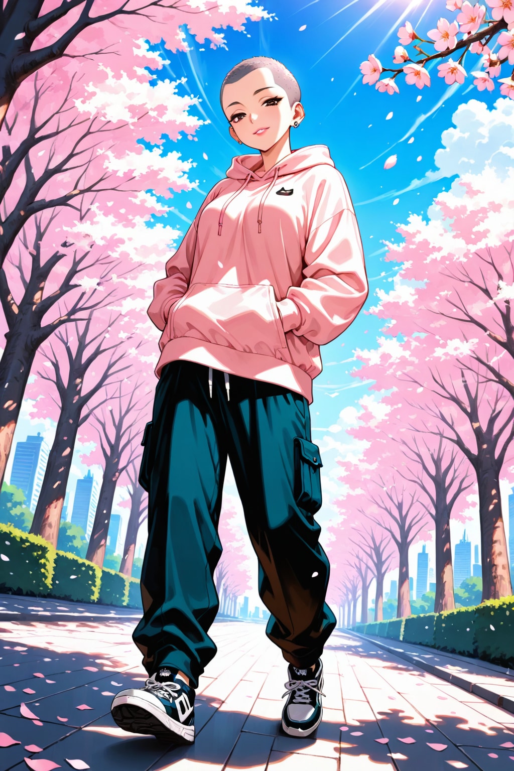 春色コーデの女の子　その１２