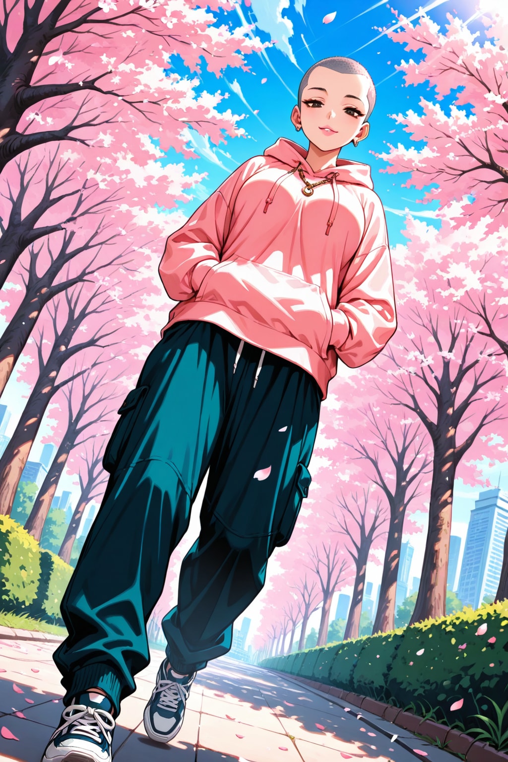 春色コーデの女の子　その１２