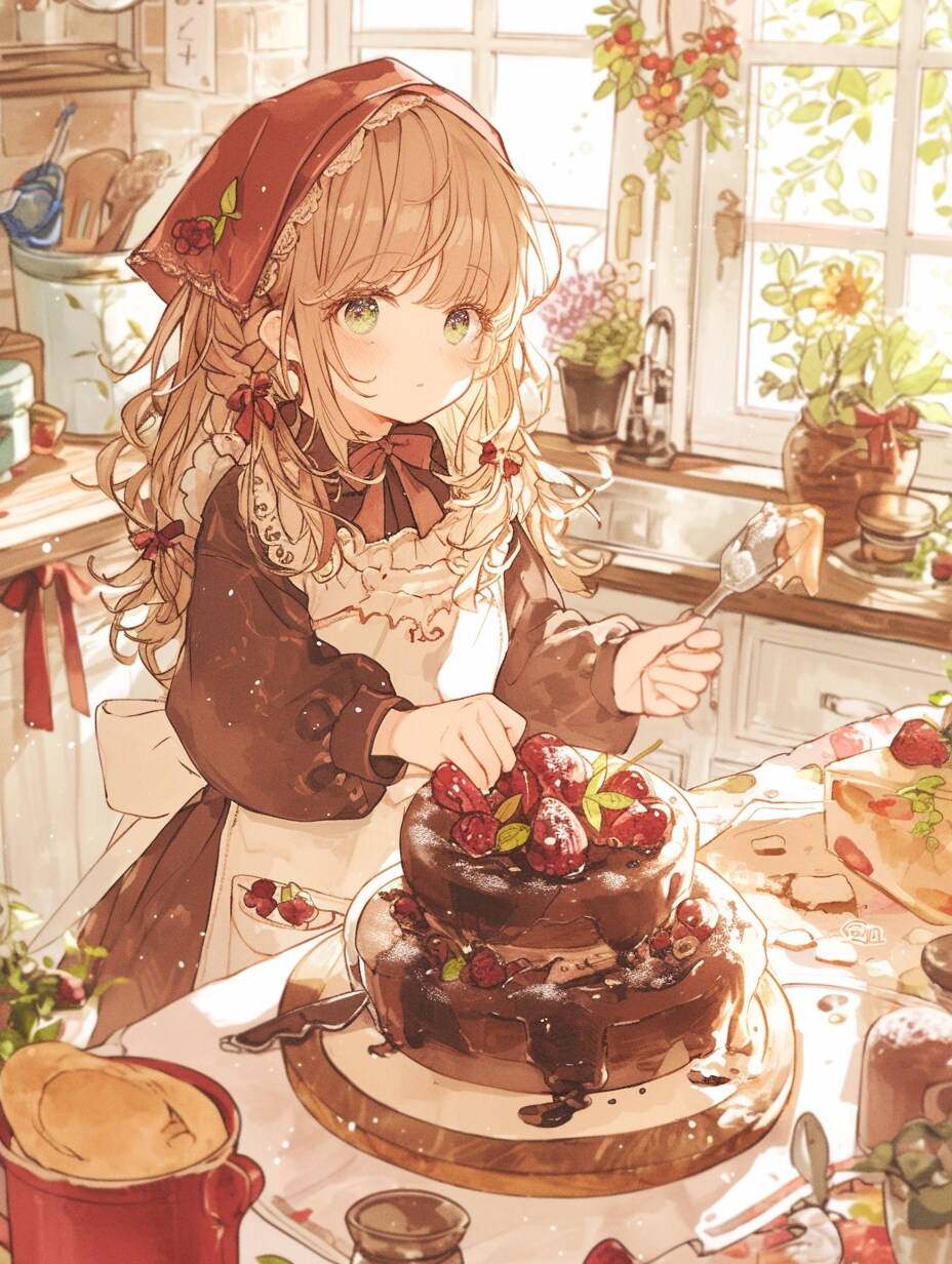 チョコケーキを作ろう！