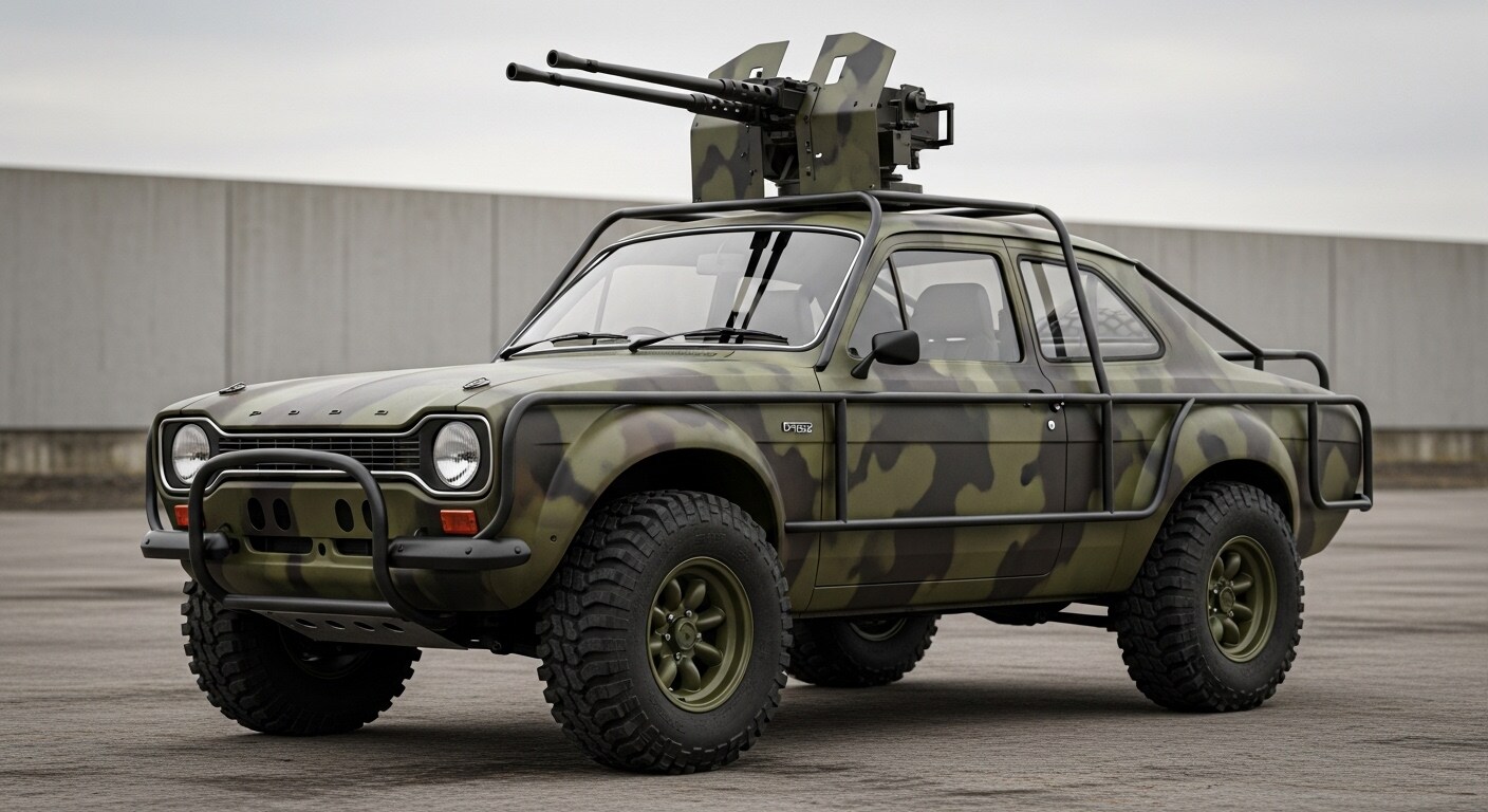 フォードエスコート軍用車