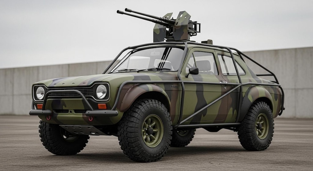 フォードエスコート軍用車
