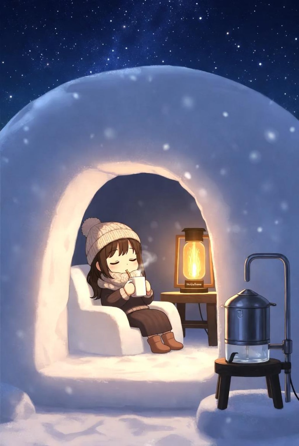 かまくらホットドリンク