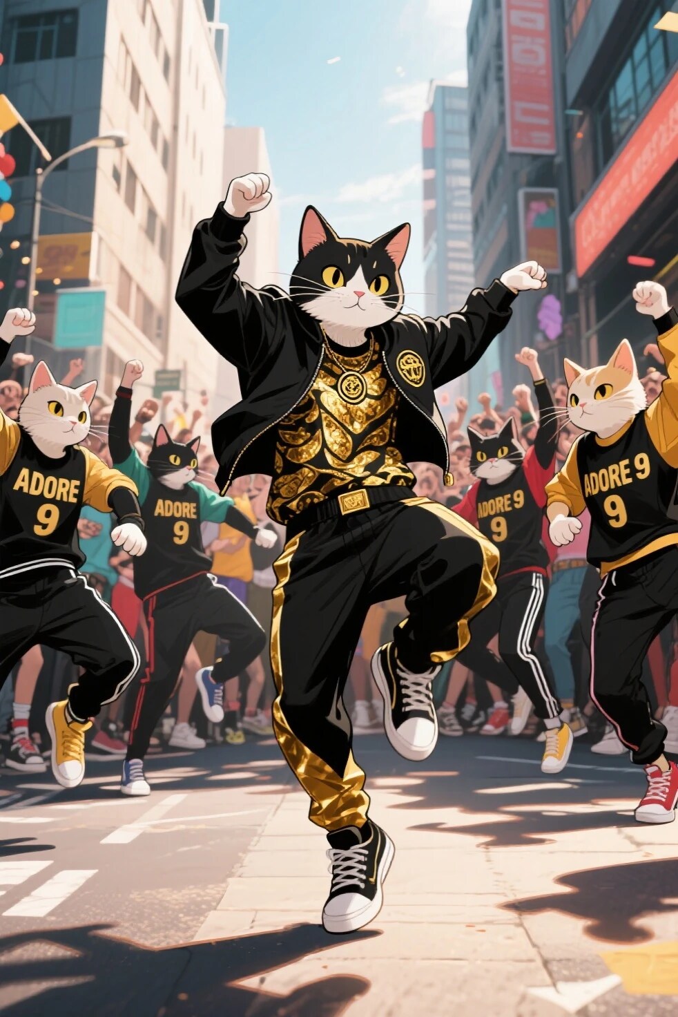 ヒップホップキャット | の人気AIイラスト・グラビア