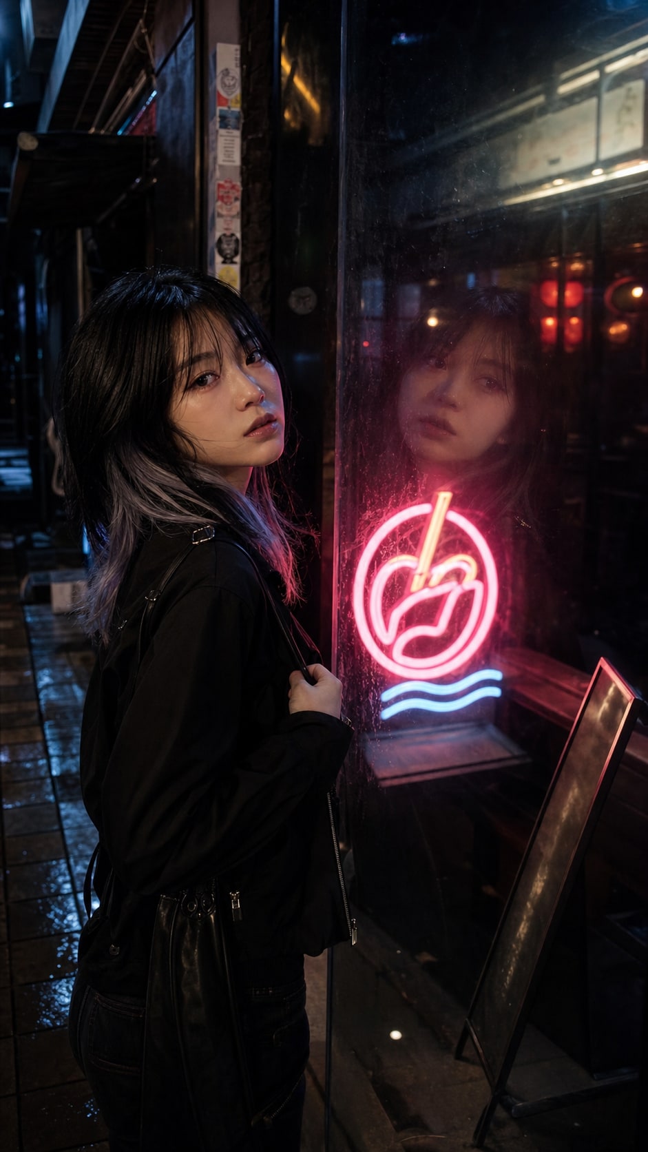 Lost in the Neon Glow