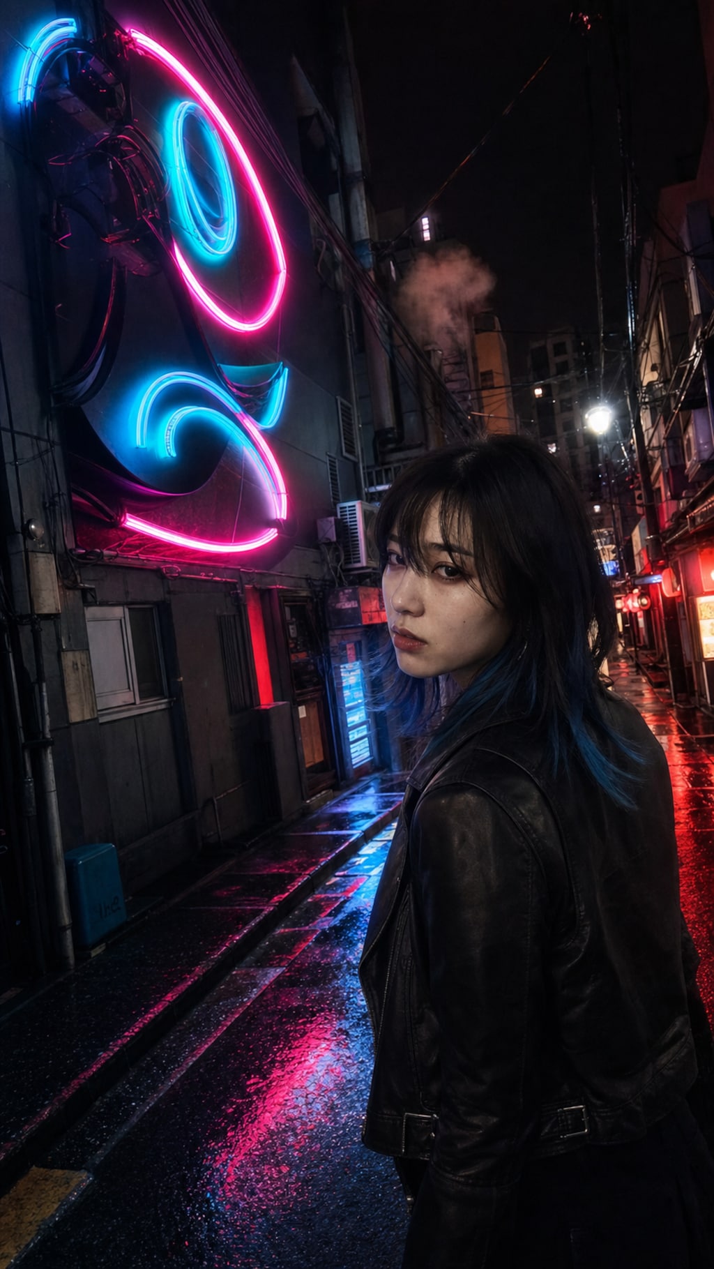 Lost in the Neon Glow