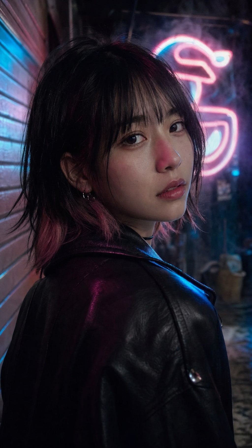Lost in the Neon Glow
