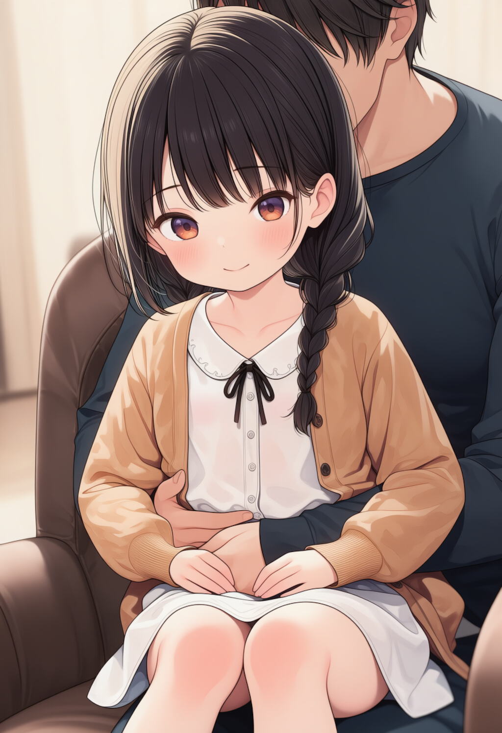 260414_スキンシップ黒髪少女