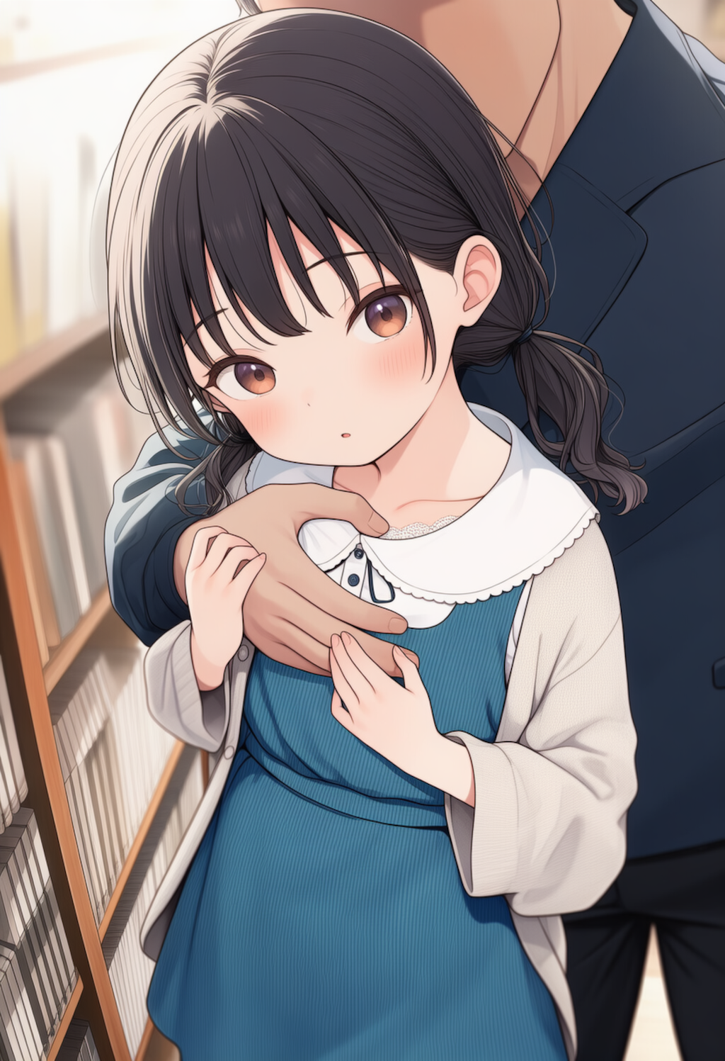 260414_スキンシップ黒髪少女