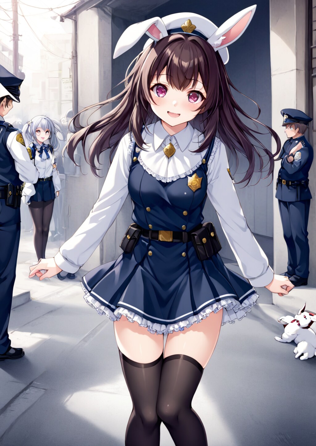 ウサギのポリ公