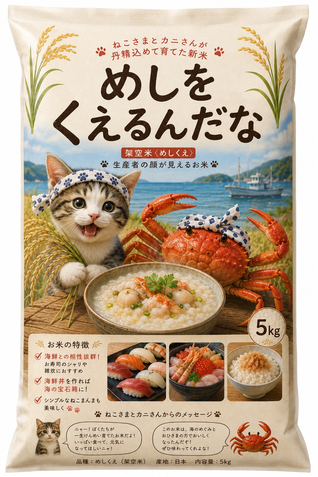 こめをつくるんだな🌾